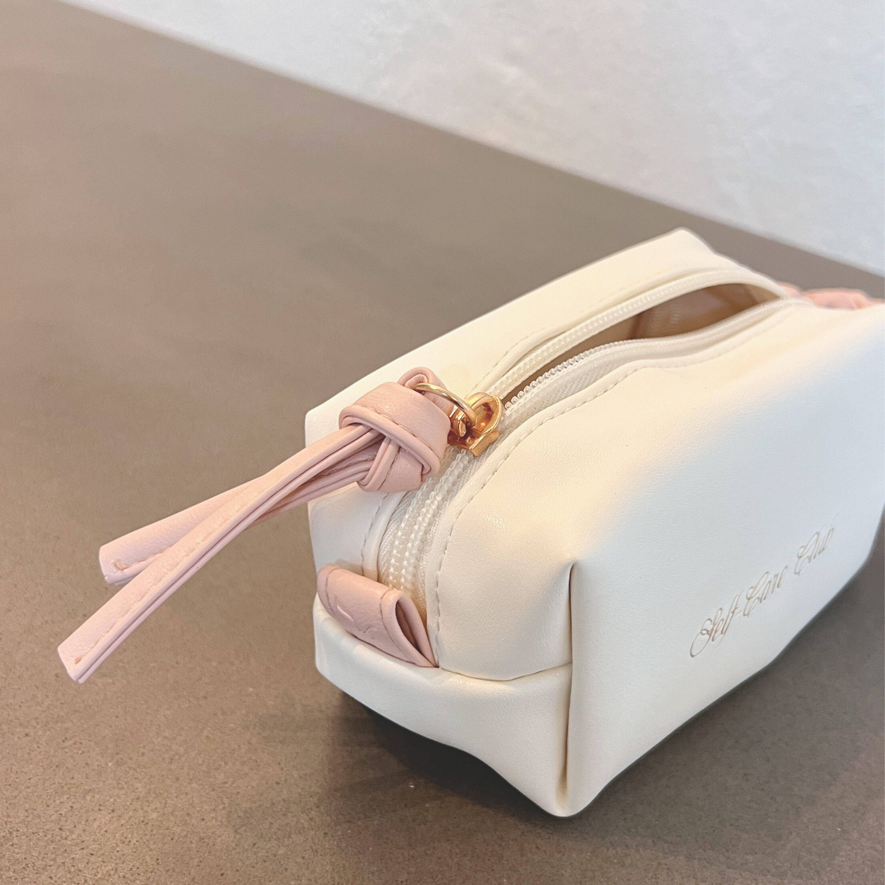 Anywhere Self-Care Pouch in Blush