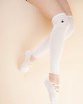 Elongé Ballet Grip Socks in Ivory