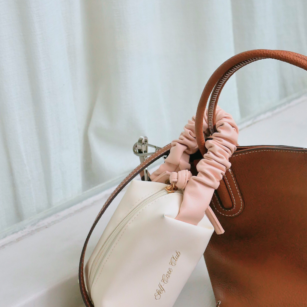 Anywhere Self-Care Pouch in Blush